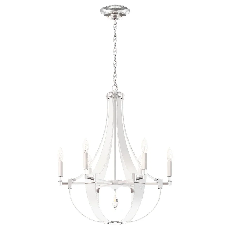 Rustic Wood Chandeliers for Country - Style HousesRustic Wood Chandeliers for Country - Style HousesCrystal Empire Six Light Chandelier