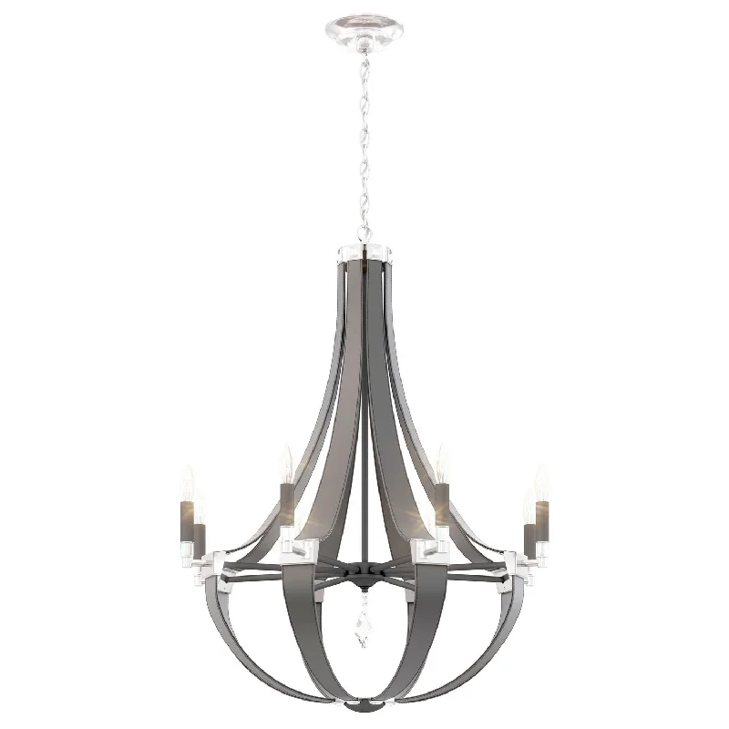 Chandeliers with Colored Glass for a Splash of ColorChandeliers with Colored Glass for a Splash of ColorCrystal Empire Eight Light Chandelier