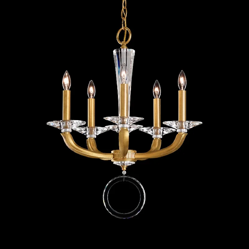Chandeliers with Metal Frames in Copper FinishChandeliers with Metal Frames in Copper FinishEmilea Five Light Chandelier