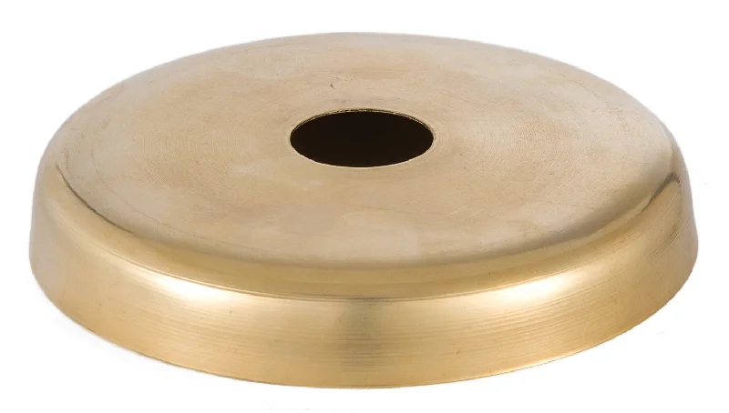 Chandeliers with Metal Frames in Copper FinishChandeliers with Metal Frames in Copper FinishUnfinished Brass Disc Shape Screw Collar Canopy