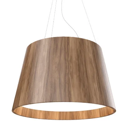 Mediterranean - Style Ceiling Lights with Terra - Cotta and Ceramic DetailsMediterranean - Style Ceiling Lights with Terra - Cotta and Ceramic DetailsAccord Conical 1145.18 Pendant Light - American Walnut