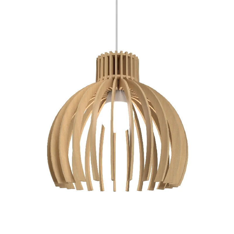 Mediterranean - Style Ceiling Lights with Terra - Cotta and Ceramic DetailsMediterranean - Style Ceiling Lights with Terra - Cotta and Ceramic DetailsAccord Stecche Di Legno 1180.34 Pendant Light - Maple