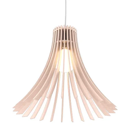 Contemporary Ceiling Lights with Unique, Abstract ShapesContemporary Ceiling Lights with Unique, Abstract ShapesAccord Stecche Di Legno 1181.15 Pendant Light - Cappuccino