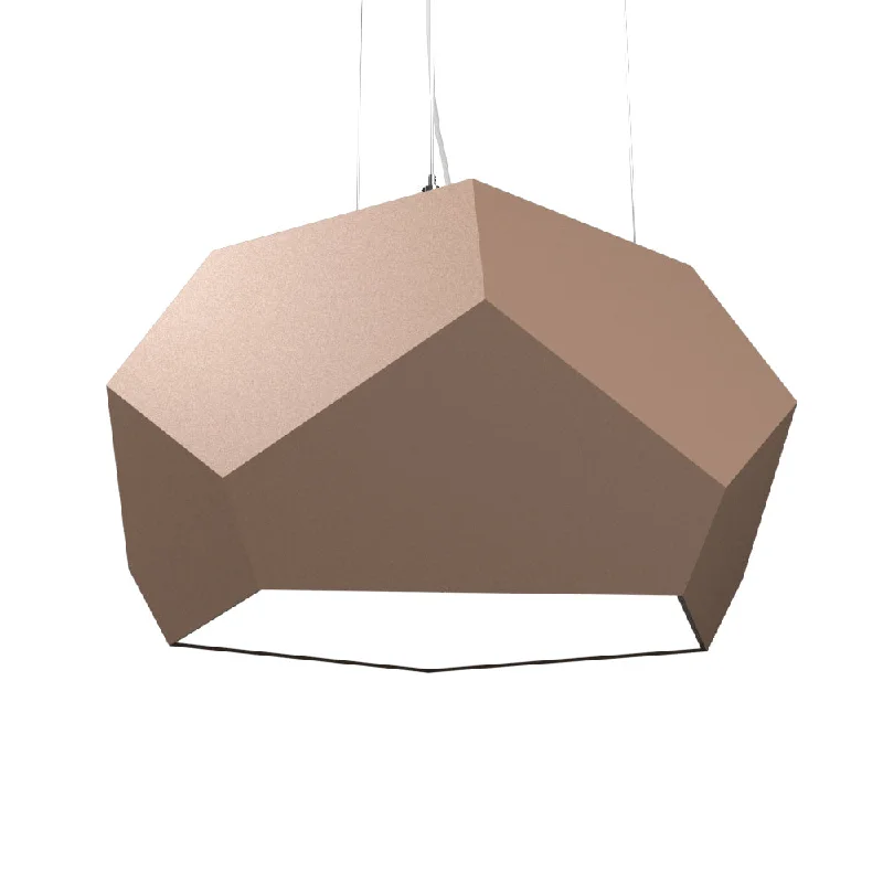 Bohemian Ceiling Lights with Beads, Tassels, and Colorful GlassBohemian Ceiling Lights with Beads, Tassels, and Colorful GlassAccord Facet 1226.33 Pendant Light - Bronze