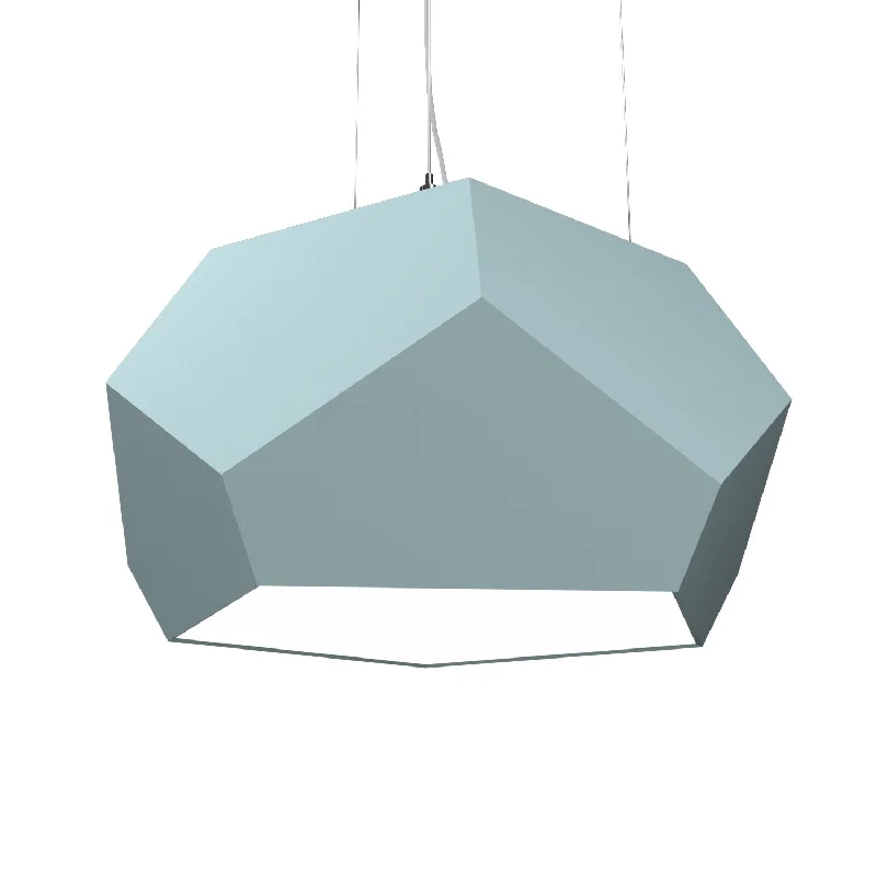 Art Nouveau Ceiling Lights with Organic, Flowing ShapesArt Nouveau Ceiling Lights with Organic, Flowing ShapesAccord Facet 1226.40 Pendant Light - Satin Blue