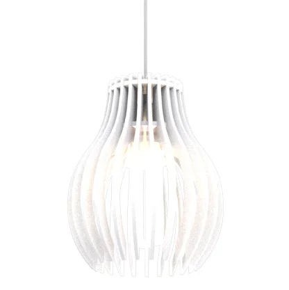 Rustic Ceiling Lights with Reclaimed Wood and Distressed FinishesRustic Ceiling Lights with Reclaimed Wood and Distressed FinishesAccord Stecche Di Legno 1236.07 Pendant Light - White