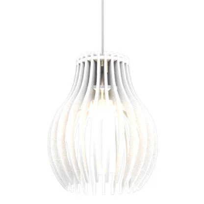 Contemporary Ceiling Lights with Unique, Abstract ShapesContemporary Ceiling Lights with Unique, Abstract ShapesAccord Stecche Di Legno 1236.25 Pendant Light - Iredesent White