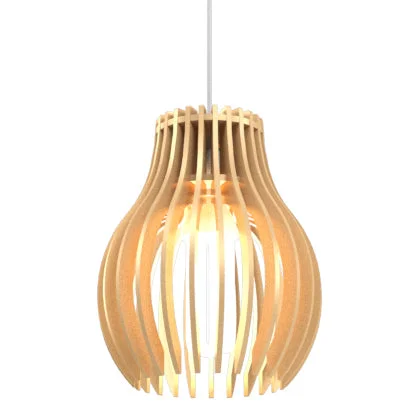 Industrial Style Ceiling Lights with Exposed Bulbs and Metal CagesIndustrial Style Ceiling Lights with Exposed Bulbs and Metal CagesAccord Stecche Di Legno 1236.27 Pendant Light - Gold