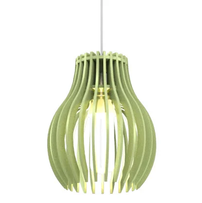 Contemporary Ceiling Lights with Unique, Abstract ShapesContemporary Ceiling Lights with Unique, Abstract ShapesAccord Stecche Di Legno 1236.30 Pendant Light - Olive Green