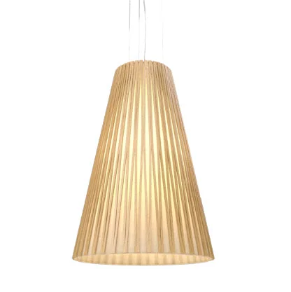 Contemporary Ceiling Lights with Unique, Abstract ShapesContemporary Ceiling Lights with Unique, Abstract ShapesAccord Living Hinges 1242.09 Pendant Light - Louro Freijo