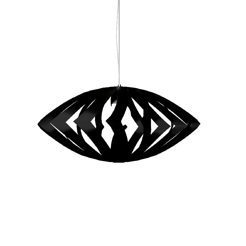 Gothic Ceiling Lights with Dark Metalwork and Pointed ArchesGothic Ceiling Lights with Dark Metalwork and Pointed ArchesAccord Clean 1243.02 Pendant Light - Matta Black