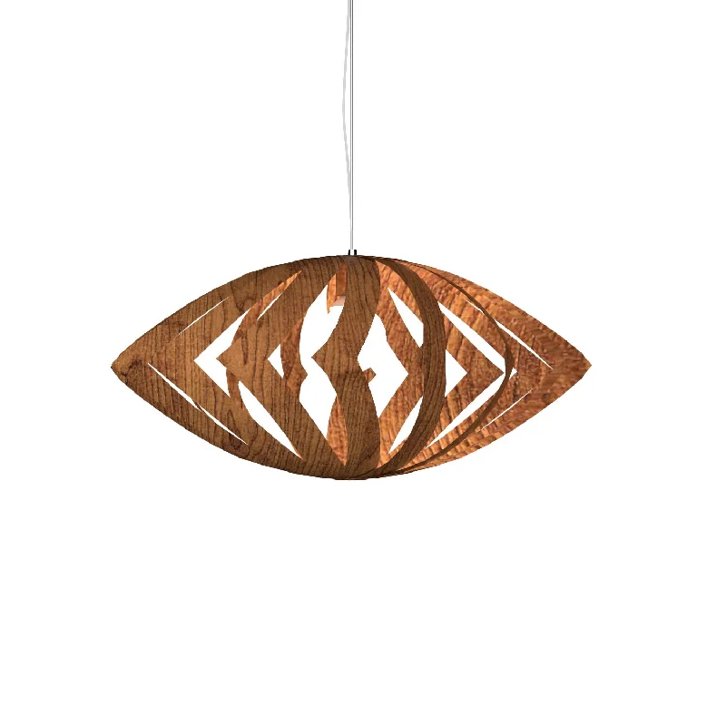Glass Ceiling Lights with Frosted, Colored, or Etched GlassGlass Ceiling Lights with Frosted, Colored, or Etched GlassAccord Clean 1243.06 Pendant Light - Imbuia