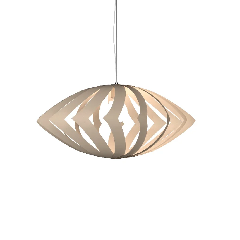 African - Inspired Ceiling Lights with Tribal Patterns and Natural MaterialsAfrican - Inspired Ceiling Lights with Tribal Patterns and Natural MaterialsAccord Clean 1243.15 Pendant Light - Cappuccino