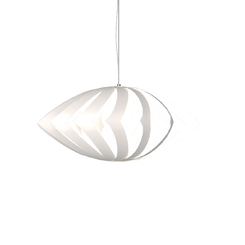 Art Nouveau Ceiling Lights with Organic, Flowing ShapesArt Nouveau Ceiling Lights with Organic, Flowing ShapesAccord Clean 1243.25 Pendant Light - Iredesent White