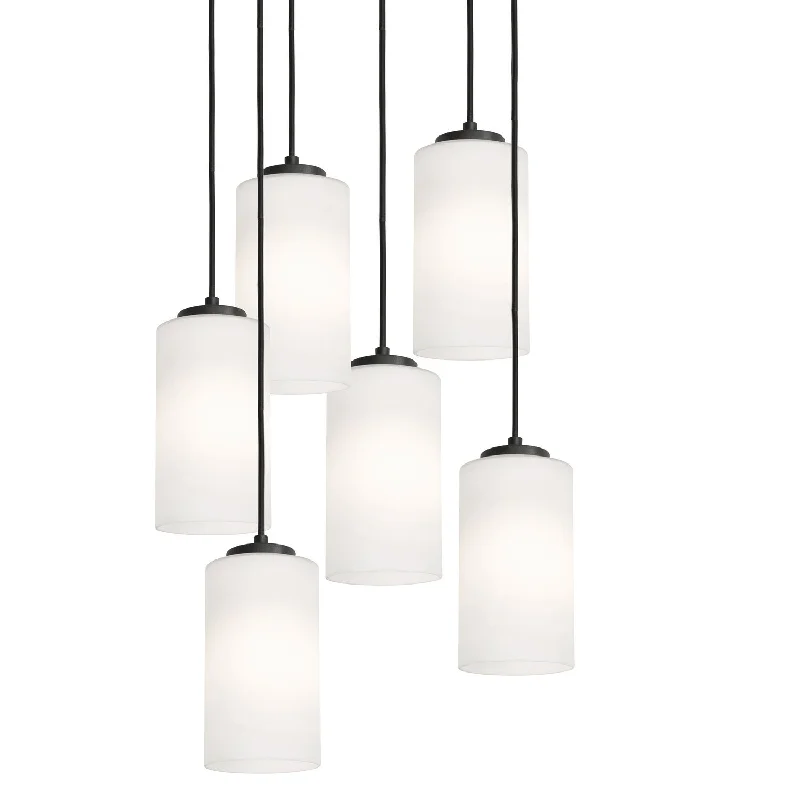 Rustic Ceiling Lights with Reclaimed Wood and Distressed FinishesRustic Ceiling Lights with Reclaimed Wood and Distressed FinishesSix Light Pendant
