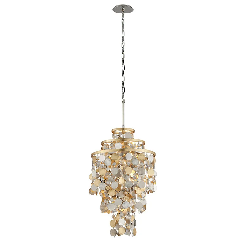 African - Inspired Ceiling Lights with Tribal Patterns and Natural MaterialsAfrican - Inspired Ceiling Lights with Tribal Patterns and Natural MaterialsCorbett 215-45 Ambrosia 5-lt Pendant