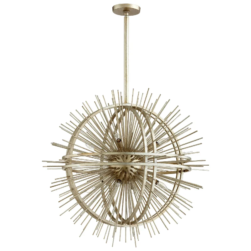 Crystal Ceiling Lights with High - Quality Swarovski CrystalsCrystal Ceiling Lights with High - Quality Swarovski CrystalsCyan Design 06490 Saturn Burst Eight Light Pendant