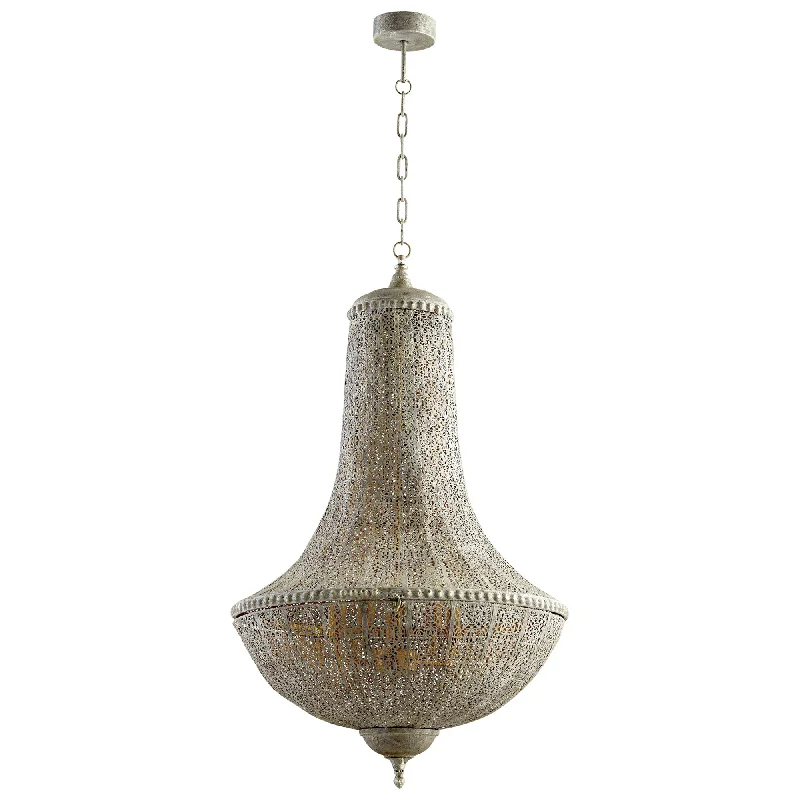 Indian - Themed Ceiling Lights with Intricate Filigree and Mirror WorkIndian - Themed Ceiling Lights with Intricate Filigree and Mirror WorkCyan Design 07243 Dorija Pendant