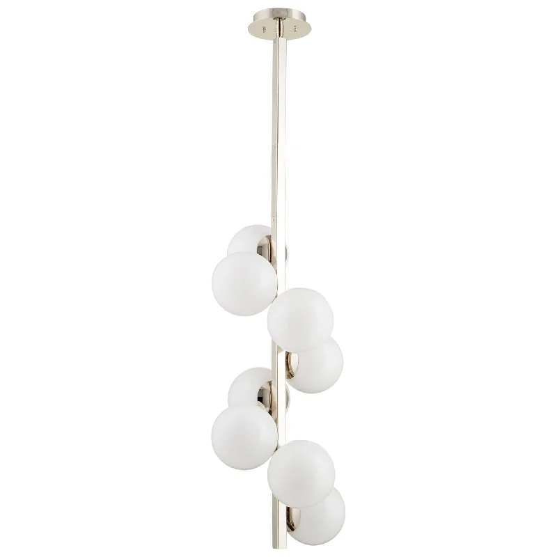 Tropical - Themed Ceiling Lights with Palm - Leaf Shapes and Rattan WrapsTropical - Themed Ceiling Lights with Palm - Leaf Shapes and Rattan WrapsCyan Design 09676 Atom 8lt Pendant Tropical - Themed Ceiling Lights with Palm - Leaf Shapes and Rattan WrapsTropical - Themed Ceiling Lights with Palm - Leaf Shapes and Rattan WrapsCyan Design 09676 Atom 8lt Pendant
