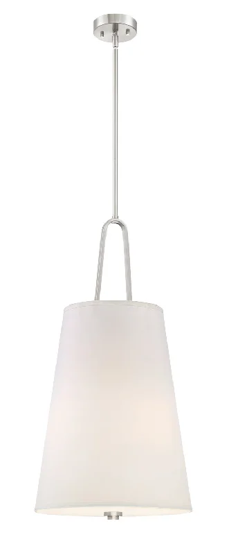 Art Deco Ceiling Lights with Geometric Patterns and Metallic FinishesArt Deco Ceiling Lights with Geometric Patterns and Metallic FinishesDesigners Fountain Studio 88553-SP Pendant Light - Satin Platinum