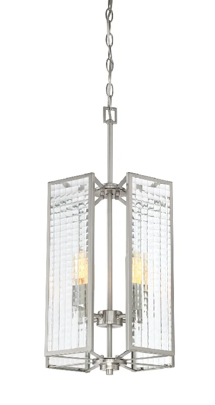 Scandinavian Style Ceiling Lights with Light Wood AccentsScandinavian Style Ceiling Lights with Light Wood AccentsDesigners Fountain Pivot 88854-SP Pendant Light - Satin Platinum