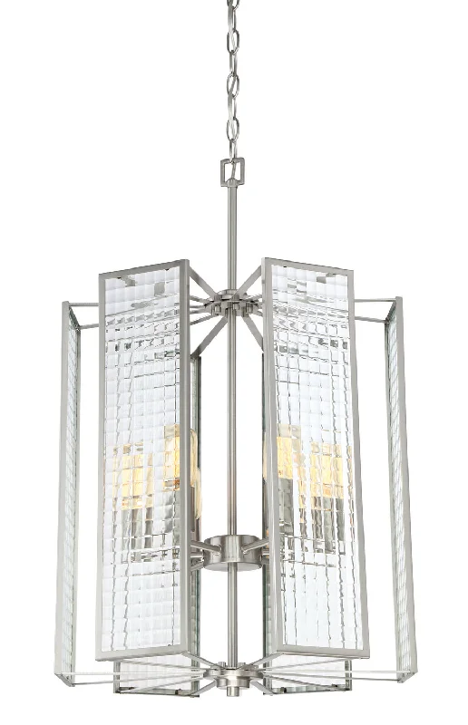 Metal Ceiling Lights in Brass, Copper, Stainless Steel, and IronMetal Ceiling Lights in Brass, Copper, Stainless Steel, and IronDesigners Fountain Pivot 88856-SP Pendant Light - Satin Platinum