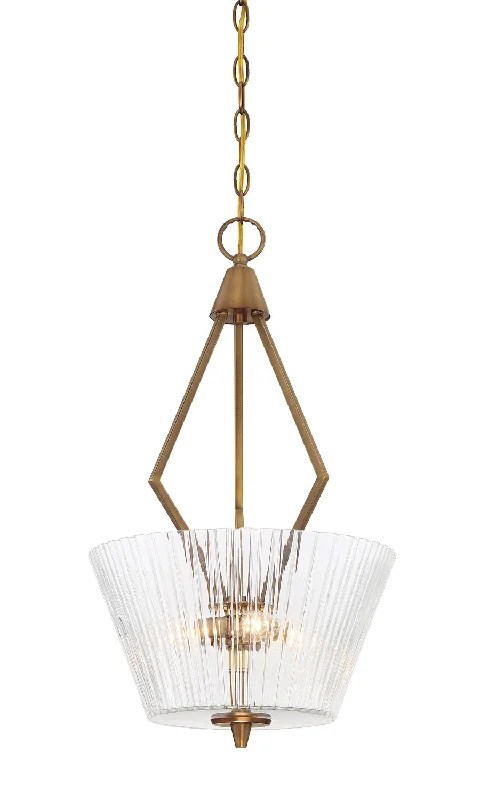 Rustic Ceiling Lights with Reclaimed Wood and Distressed FinishesRustic Ceiling Lights with Reclaimed Wood and Distressed FinishesDesigners Fountain Montelena 88931-OSB Pendant Light - Old Satin Brass