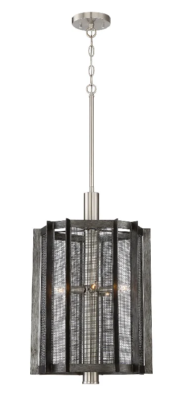 Crystal Ceiling Lights with High - Quality Swarovski CrystalsCrystal Ceiling Lights with High - Quality Swarovski CrystalsDesigners Fountain Baxter 89355-WI Pendant Light - Weathered Iron