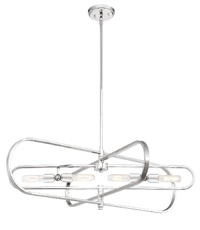 Art Deco Ceiling Lights with Geometric Patterns and Metallic FinishesArt Deco Ceiling Lights with Geometric Patterns and Metallic FinishesDesigners Fountain Kenzo 93138-PN Pendant Light - Polished Nickel