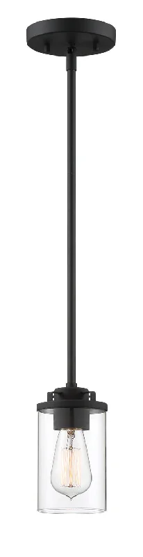 Retro Ceiling Lights Inspired by the 1950s and 1960s DesignRetro Ceiling Lights Inspired by the 1950s and 1960s DesignDesigners Fountain Jedrek 93330-BK Pendant Light - Black