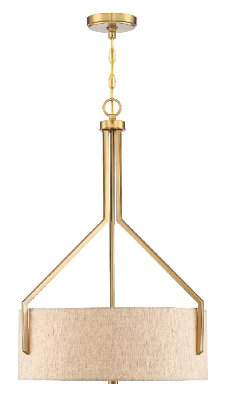 Victorian - Inspired Ceiling Lights with Ornate Crystal ChandeliersVictorian - Inspired Ceiling Lights with Ornate Crystal ChandeliersDesigners Fountain Elara 93931-BG Pendant Light - Gold (Brushed)