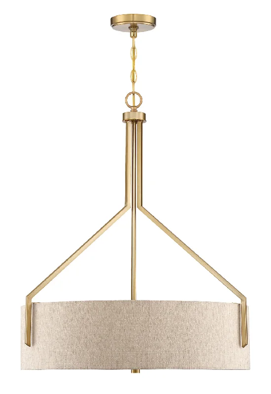 Indian - Themed Ceiling Lights with Intricate Filigree and Mirror WorkIndian - Themed Ceiling Lights with Intricate Filigree and Mirror WorkDesigners Fountain Elara 93932-BG Pendant Light - Gold (Brushed)