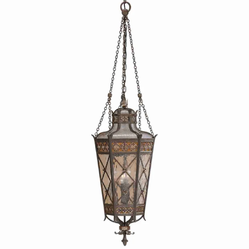 African - Inspired Ceiling Lights with Tribal Patterns and Natural MaterialsAfrican - Inspired Ceiling Lights with Tribal Patterns and Natural MaterialsChateau Outdoor Pendant