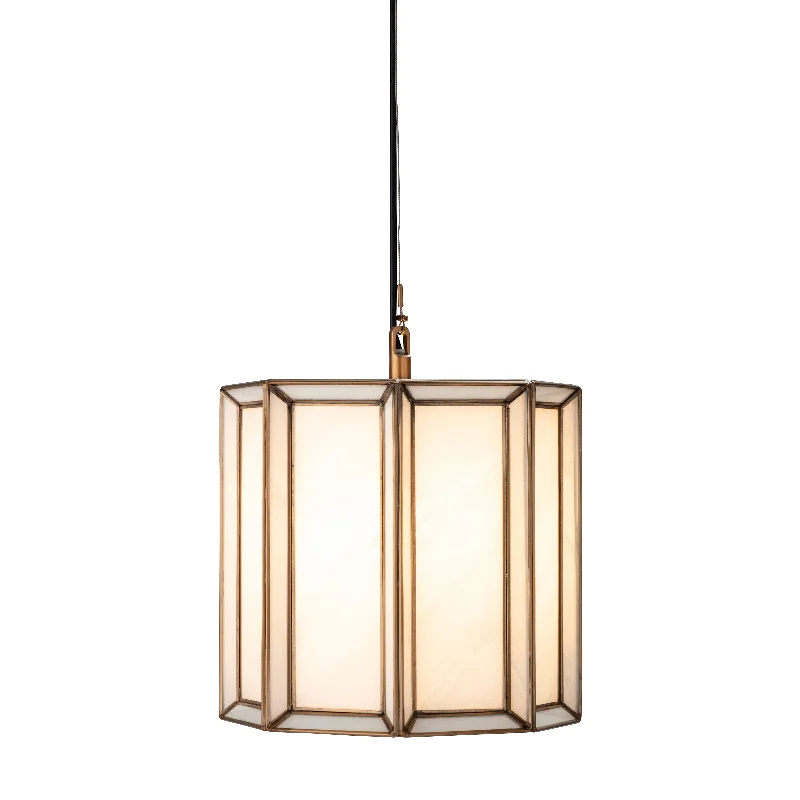 Mediterranean - Style Ceiling Lights with Terra - Cotta and Ceramic DetailsMediterranean - Style Ceiling Lights with Terra - Cotta and Ceramic DetailsIMAX Worldwide Home Reed White Glass Pendant Light