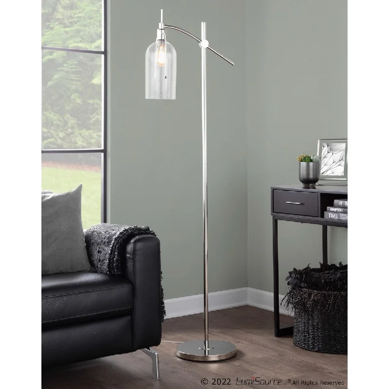 Rustic Farmhouse Style Floor Lamp for Cozy BedroomsRustic Farmhouse Style Floor Lamp for Cozy BedroomsMarcel 66" Metal Floor Lamp