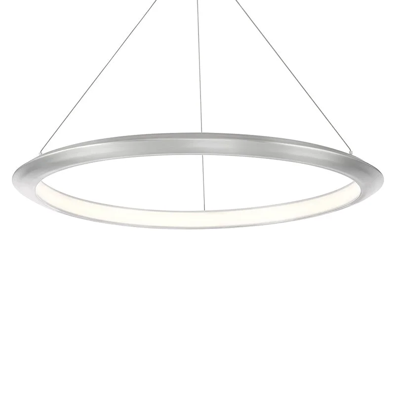 Japanese - Inspired Ceiling Lights with Shoji - Screen - like DiffusersJapanese - Inspired Ceiling Lights with Shoji - Screen - like DiffusersModern Forms PD-55036-27 The Ring 1-lt 36" LED Pendant, 2700K