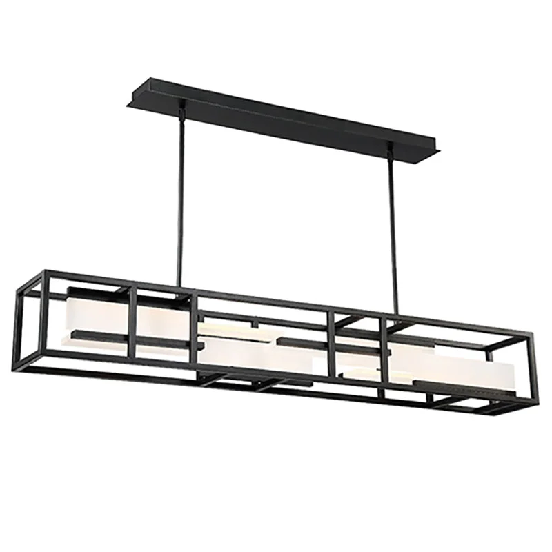 Japanese - Inspired Ceiling Lights with Shoji - Screen - like DiffusersJapanese - Inspired Ceiling Lights with Shoji - Screen - like DiffusersModern Forms PD-56856 Memory 56" LED Pendant