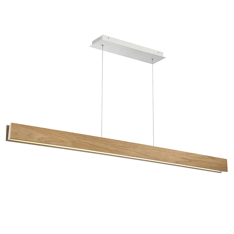 Indian - Themed Ceiling Lights with Intricate Filigree and Mirror WorkIndian - Themed Ceiling Lights with Intricate Filigree and Mirror WorkModern Forms PD-58756 Drift 1-lt 56" LED Linear Pendant