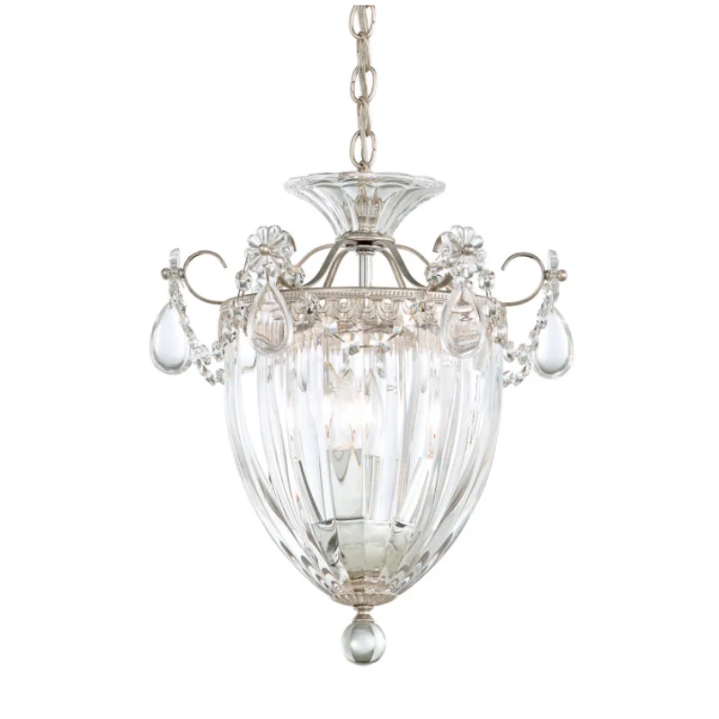 Victorian - Inspired Ceiling Lights with Ornate Crystal ChandeliersVictorian - Inspired Ceiling Lights with Ornate Crystal ChandeliersSchonbek 1243 Bagatelle 3-lt 11" Pendant