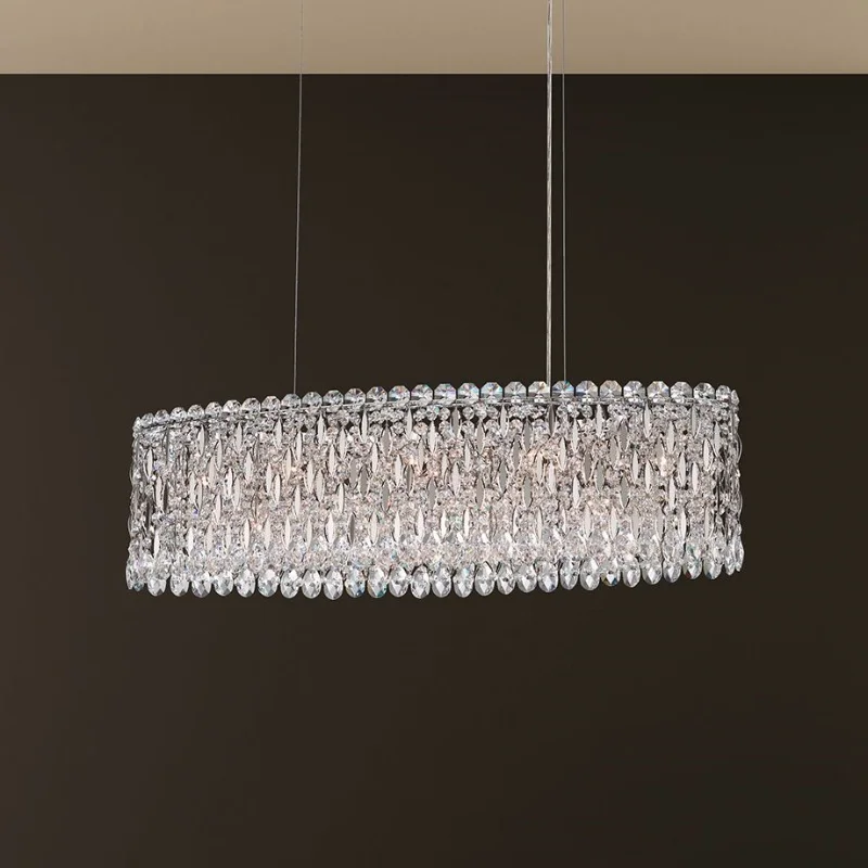 Art Deco Ceiling Lights with Geometric Patterns and Metallic FinishesArt Deco Ceiling Lights with Geometric Patterns and Metallic FinishesSchonbek RS8340 Sarella 12-lt 36" Pendant