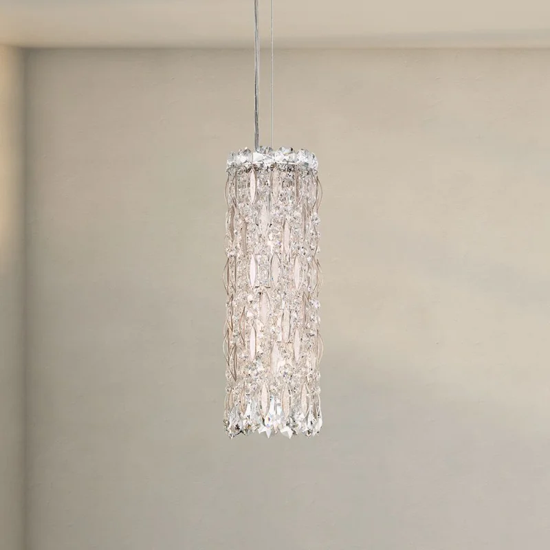 Crystal Ceiling Lights with High - Quality Swarovski CrystalsCrystal Ceiling Lights with High - Quality Swarovski CrystalsSchonbek RS8341 Sarella 3-lt 5" Pendant