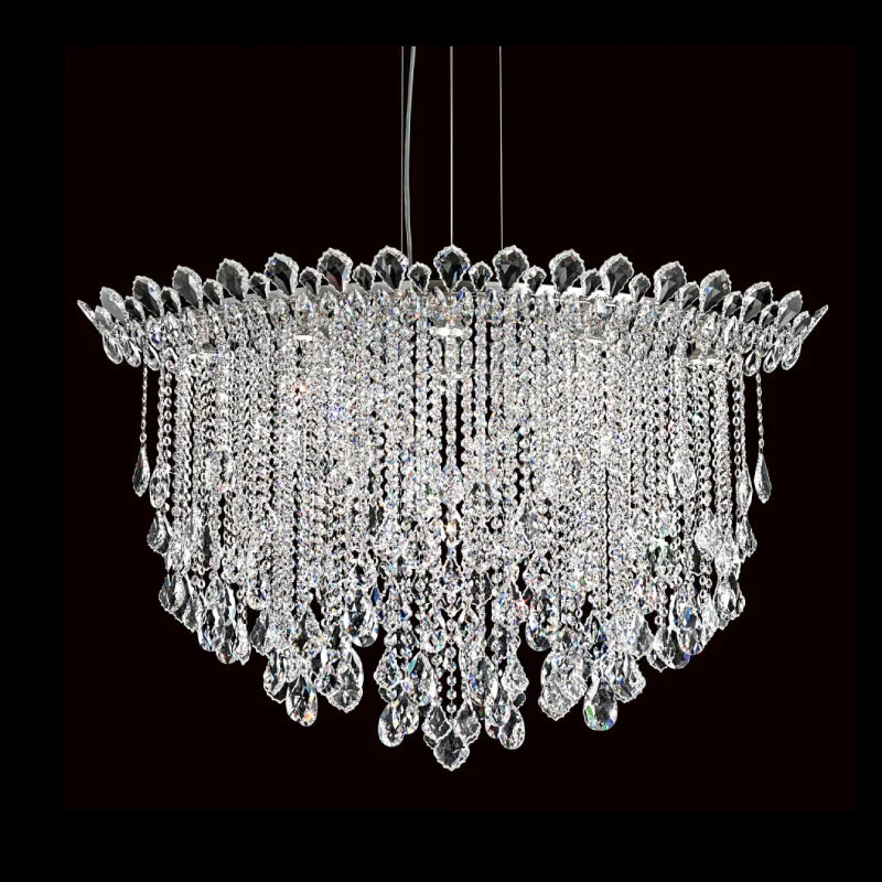 Tropical - Themed Ceiling Lights with Palm - Leaf Shapes and Rattan WrapsTropical - Themed Ceiling Lights with Palm - Leaf Shapes and Rattan WrapsSchonbek TR4812 Trilliane Strands 8-lt 45" Pendant Tropical - Themed Ceiling Lights with Palm - Leaf Shapes and Rattan WrapsTropical - Themed Ceiling Lights with Palm - Leaf Shapes and Rattan WrapsSchonbek TR4812 Trilliane Strands 8-lt 45" Pendant