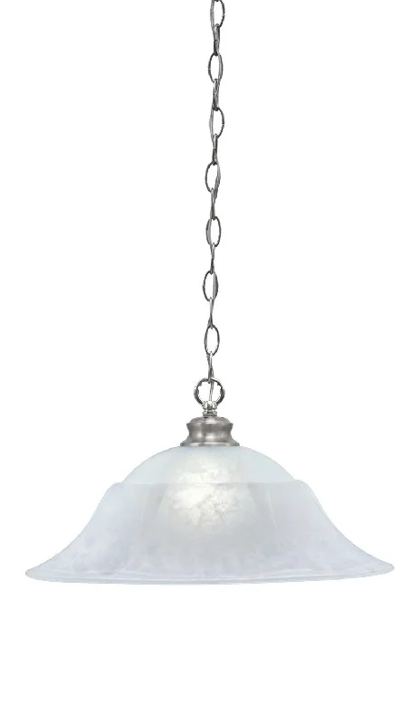 Tropical - Themed Ceiling Lights with Palm - Leaf Shapes and Rattan WrapsTropical - Themed Ceiling Lights with Palm - Leaf Shapes and Rattan WrapsToltec Chain 92-BN-53815 Pendant Light - Brushed Nickel