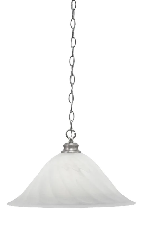 Art Nouveau Ceiling Lights with Organic, Flowing ShapesArt Nouveau Ceiling Lights with Organic, Flowing ShapesToltec Chain 92-BN-5781 Pendant Light - Brushed Nickel