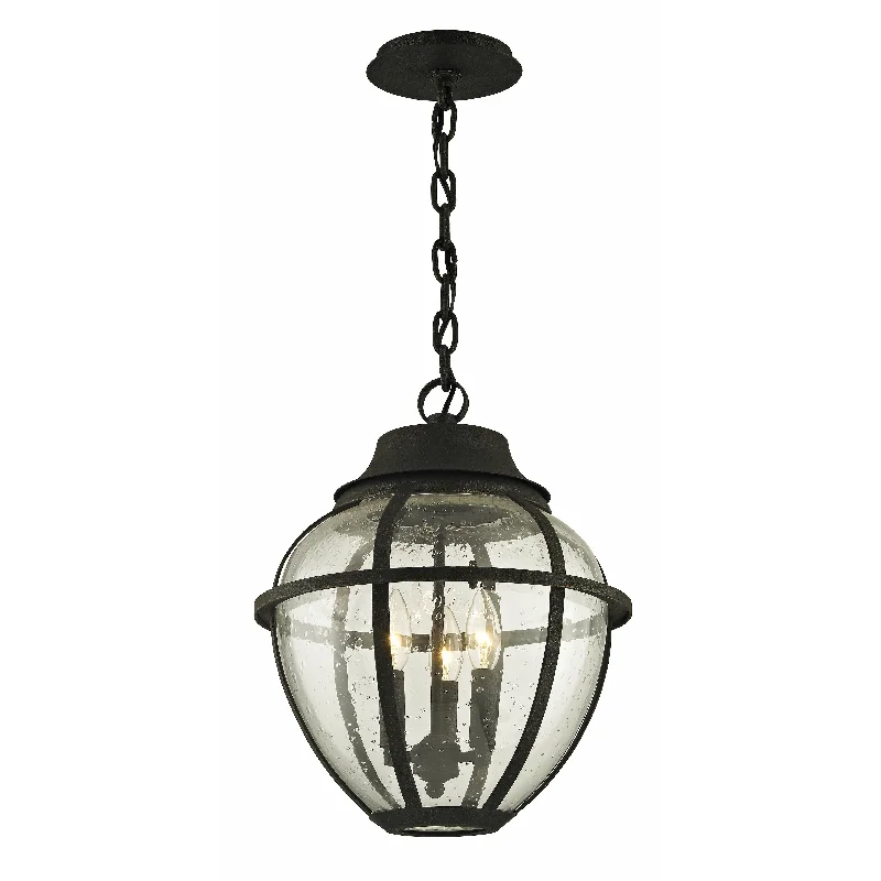 Gothic Ceiling Lights with Dark Metalwork and Pointed ArchesGothic Ceiling Lights with Dark Metalwork and Pointed ArchesBunker Hill Outdoor Pendant
