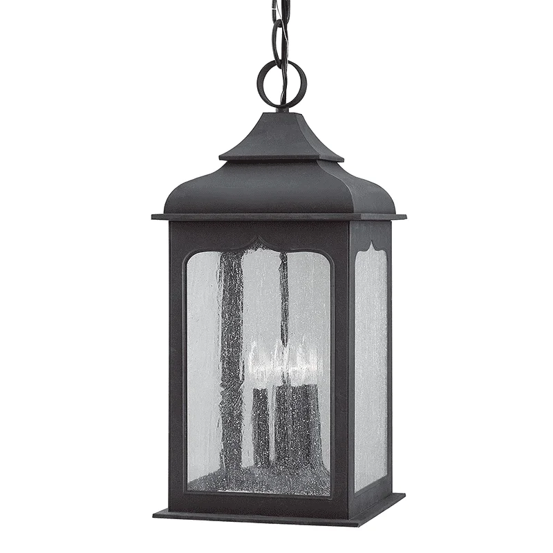 Glass Ceiling Lights with Frosted, Colored, or Etched GlassGlass Ceiling Lights with Frosted, Colored, or Etched GlassHenry Street Outdoor Pendant