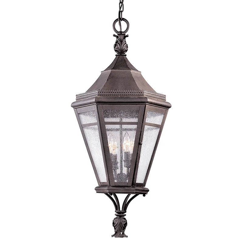 Gothic Ceiling Lights with Dark Metalwork and Pointed ArchesGothic Ceiling Lights with Dark Metalwork and Pointed ArchesMorgan Hill Outdoor Pendant