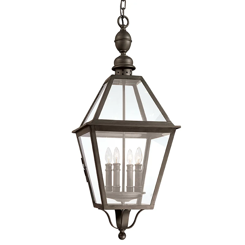 Tropical - Themed Ceiling Lights with Palm - Leaf Shapes and Rattan WrapsTropical - Themed Ceiling Lights with Palm - Leaf Shapes and Rattan WrapsTownsend Outdoor Pendant