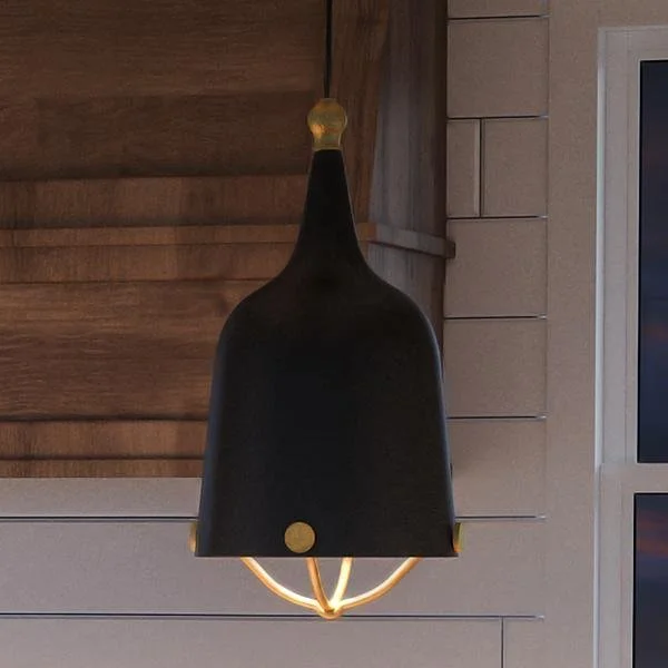 Chinese - Style Ceiling Lights with Red Lantern - Inspired DesignsChinese - Style Ceiling Lights with Red Lantern - Inspired DesignsUHP2343 Americana Modern Pendant, 16-3/4"H x 8-3/8"W, Midnight Black Finish, Cincinnati Collection