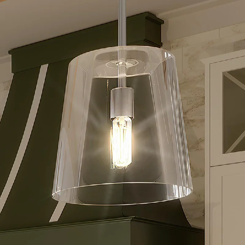 Steampunk Ceiling Lights with Gears, Cogs, and Brass AccentsSteampunk Ceiling Lights with Gears, Cogs, and Brass AccentsUHP3080 Colonial Pendant Light, 11.375"H x 9"W, Brushed Nickel Finish, Tustin Collection